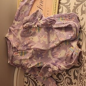 2T Easter Footed Pajamas